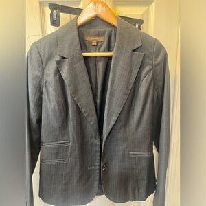Merona Size 4 Grey Blazer